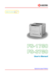 Kyocera 3750 Printer User Manual