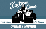 Kustom 36 coupe Stereo Amplifier User Manual