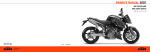 KTM 990 SUPER DUKE, 990 SUPER DUKE R Motorcycle User Manual