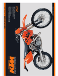 KTM 300SX Motorcycle User Manual