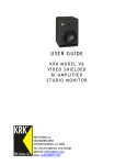 KRK V6 Speaker User Manual