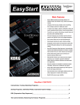 Korg AX3000G Stereo System User Manual