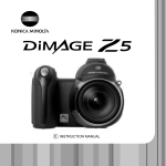 Konica Minolta Z5 Digital Camera User Manual