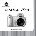 Konica Minolta Z10 Digital Camera User Manual