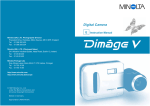 Konica Minolta Dimage V Digital Camera User Manual
