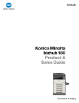 Konica Minolta 180 Copier User Manual