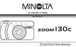 Konica Minolta 130C Digital Camera User Manual