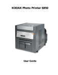 Kodak 6850 Photo Printer User Manual