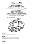 KitchenAid KBSU487TSS Gas Grill User Manual