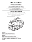 KitchenAid KBSS271T Gas Grill User Manual