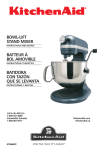 KitchenAid 9709962C Mixer User Manual