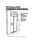 KitchenAid 4KSRF42DT Refrigerator User Manual
