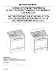 KitchenAid 2 CM) Range User Manual