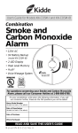 Kidde KN-OOSM-IB Carbon Monoxide Alarm User Manual