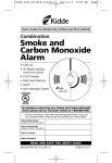 Kidde 1276 Smoke Alarm User Manual