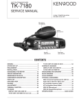 Kenwood TK-7180 Stereo System User Manual
