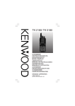 Kenwood TK-3180 Marine Radio User Manual