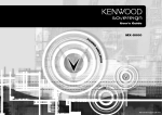 Kenwood MX-5000 Stereo Amplifier User Manual