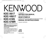 Kenwood KDC-516S CD Player User Manual