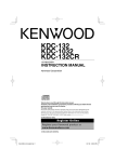 Kenwood KDC-1032 Car Stereo System User Manual