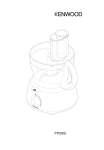 Kenwood FP582 Food Processor User Manual