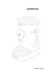 Kenwood ESP100 series Coffeemaker User Manual