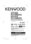 Kenwood DV-5700 DVD Player User Manual