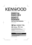 Kenwood DNX5120 Car Stereo System User Manual