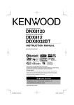 Kenwood DDX8032BT GPS Receiver User Manual