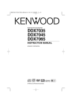 Kenwood DDX7035 Car Video System User Manual