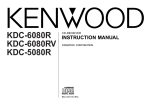 Kenwood 855 AV Stereo System User Manual