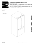 Kenmore 795.7130-K Refrigerator User Manual