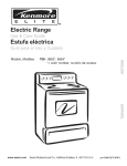 Kenmore 790-.9663 Range User Manual