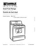 Kenmore 790.7755 Range User Manual