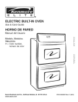 Kenmore 790.4906 Oven User Manual