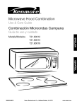 Kenmore 721.64684 Microwave Oven User Manual