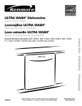 Kenmore 665.1602 Dishwasher User Manual