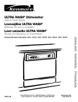 Kenmore 665.15522 Dishwasher User Manual