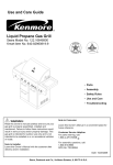 Kenmore 640-82960819-9 Gas Grill User Manual