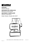 Kenmore 385.16677 Sewing Machine User Manual