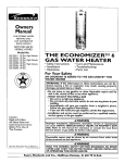 Kenmore 153.331572 Water Heater User Manual