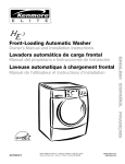 Kenmore 110 Washer User Manual