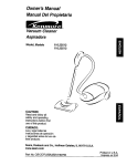 Kenmore 110.2952* Washer User Manual