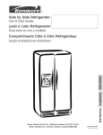 Kenmore 11012502100 Washer User Manual