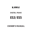 Kawai CN4 Musical Instrument User Manual