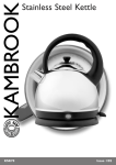 Kambrook KSK70 Hot Beverage Maker User Manual