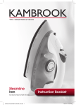 Kambrook KI730 Iron User Manual