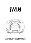 Jwin JL-CD808 Clock User Manual