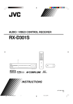 JVC LVT1321-010C Stereo Receiver User Manual