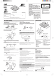 JVC LVT0119-001A Portable CD Player User Manual